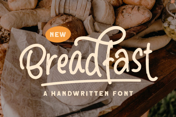 Breadfast: A Handwritten Font for Creative Publishing