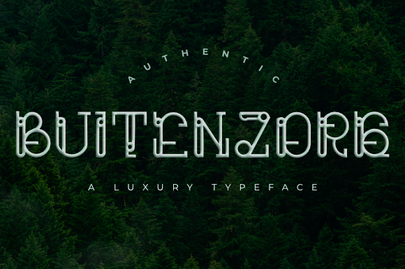 Buitenzorg: A Decorative Font for Creative Campaigns