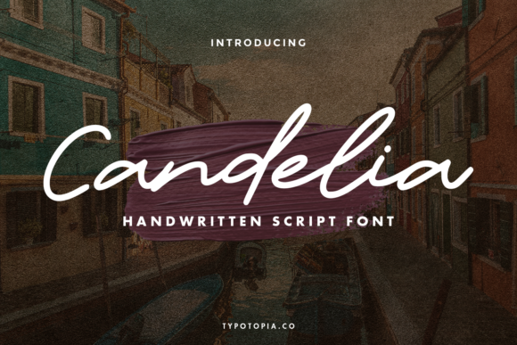 Candelia Font for Creative Makers