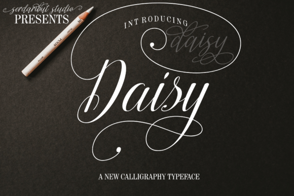 Daisy Font: Elegant Script for Editorial Design