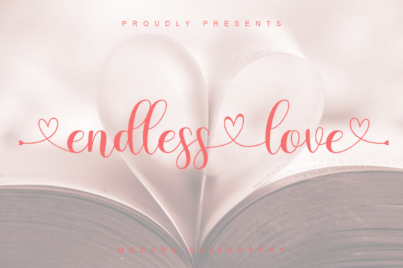 Endless Love Font for Web Design