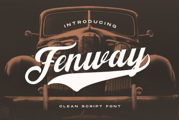 Fenway Font: Vintage Script for Creative Makers