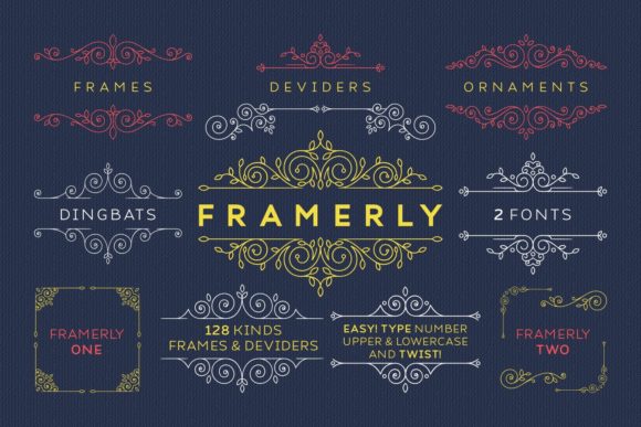 Framerly: A Charming Font for Editorial Design