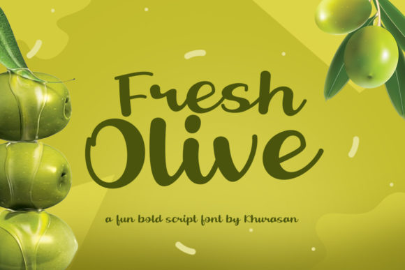 Fresh Olive Font for Business Branding