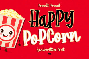 Happy Popcorn Font for Web Design
