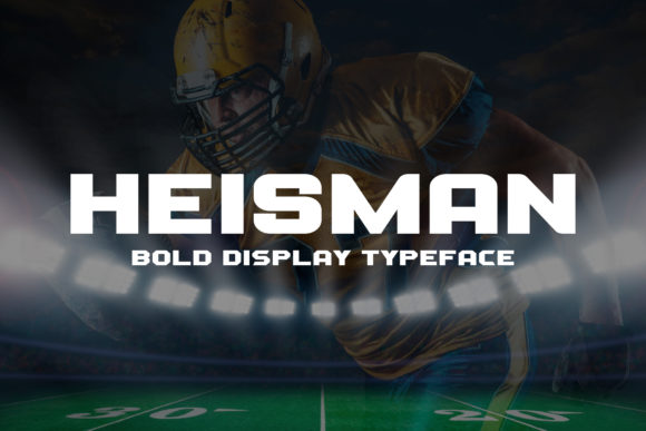 Heisman Font for Bold Campaigns