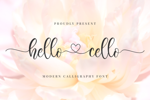 Hello Cello Font for Web Design