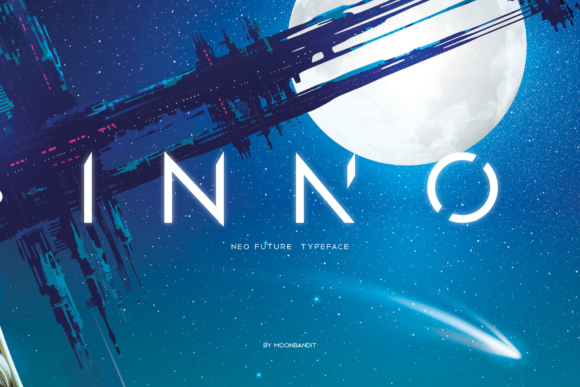 Inno: A Futuristic Font for Modern Design
