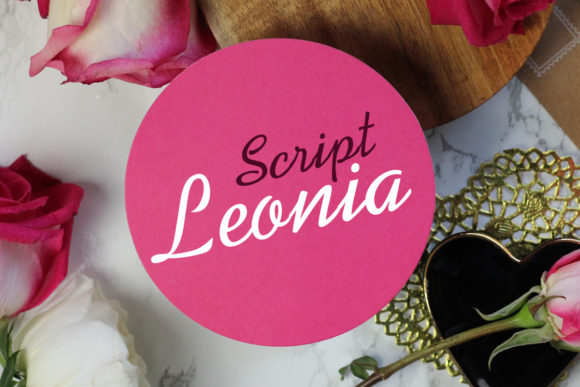Leonia Font: Elegant Script for Editorial Design