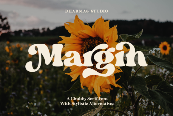Margin Font for Creative Projects