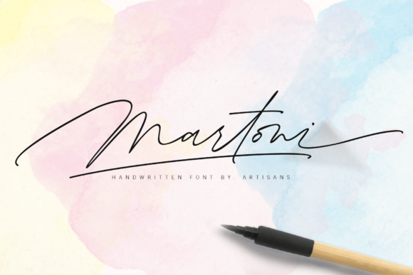 Martoni Font: Elegant Script for Romantic Design