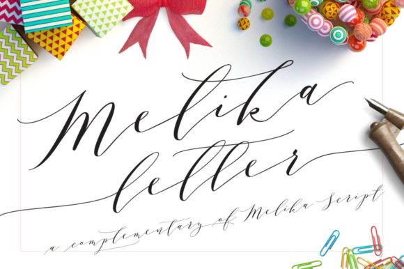 Melika Letter Font for Elegant Branding