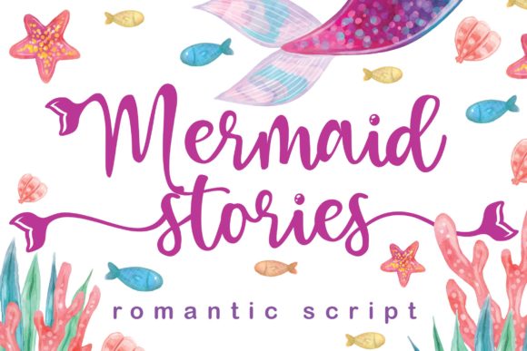 Mermaid Stories Font Review