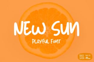 New Sun: A Warm Font for Creative Projects