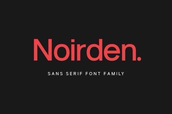 Noirden Font Review