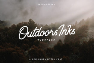 Outdoors Inks Font for Business Branding