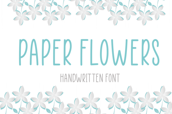 Paper Flowers Font Review