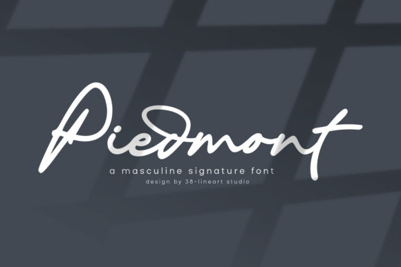 Piedmont Font: Elegant Script for Digital Design