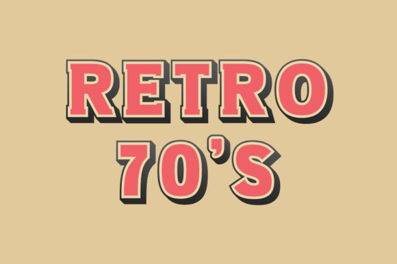 Retro 70s Font Review