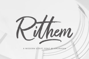 Rithem Font for Business Branding