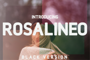Rosalineo Black Font