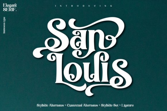 San Louis Font for Elegant Web Design