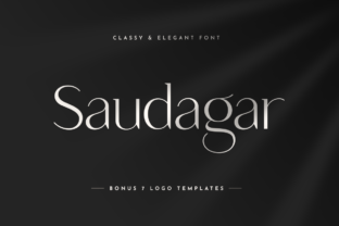 Saudagar: A Stylish Font for Business Branding