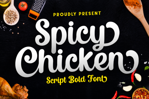 Spicy Chicken Font: Elegant Script for Designers