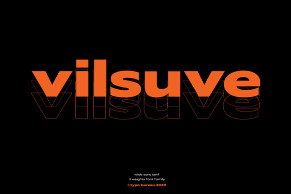 Vilsuve Font for Creative Projects